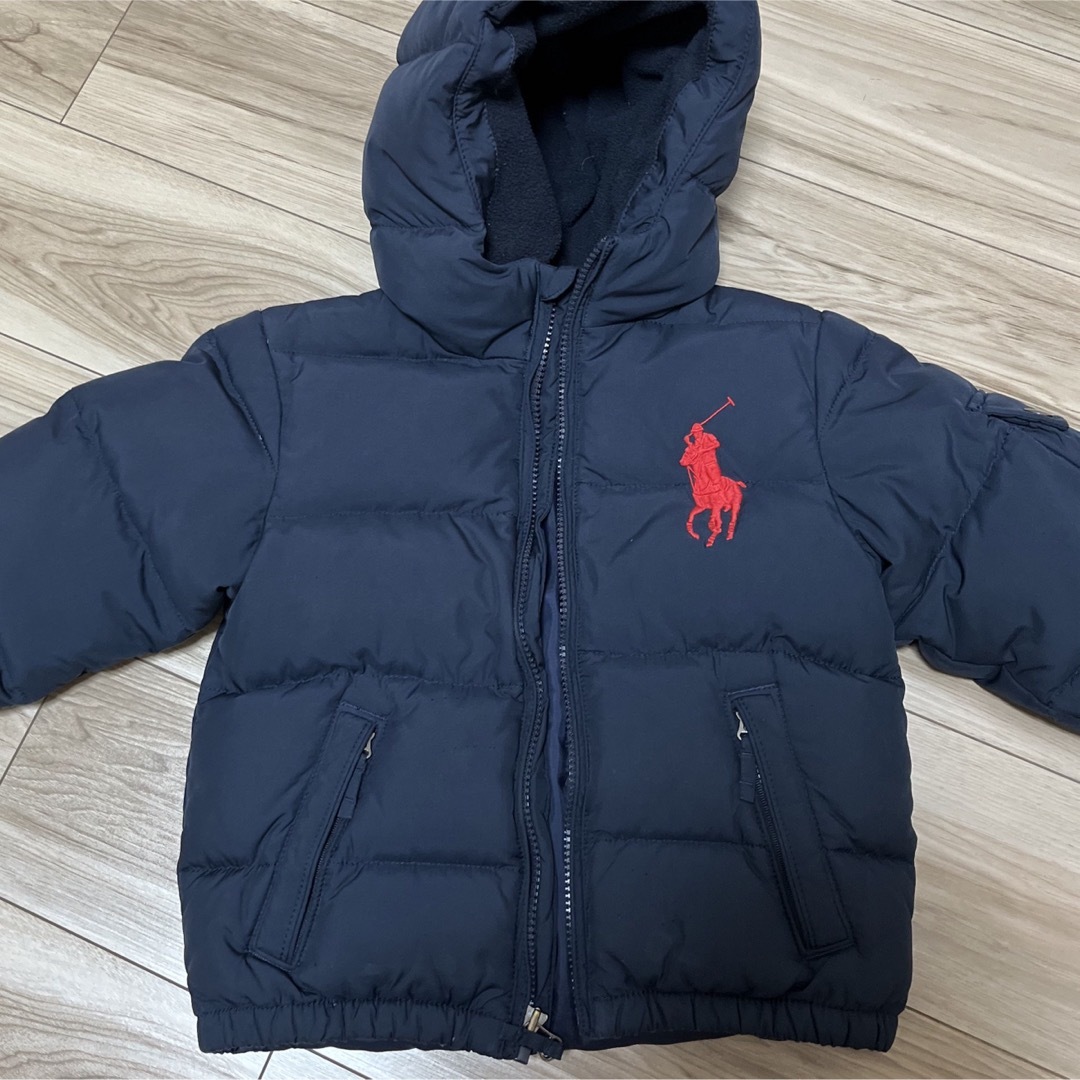 POLO RALPH LAUREN(ポロラルフローレン)のキッズ ポロ ラルフローレン ダウンジャケット キッズ/ベビー/マタニティのキッズ服男の子用(90cm~)(ジャケット/上着)の商品写真