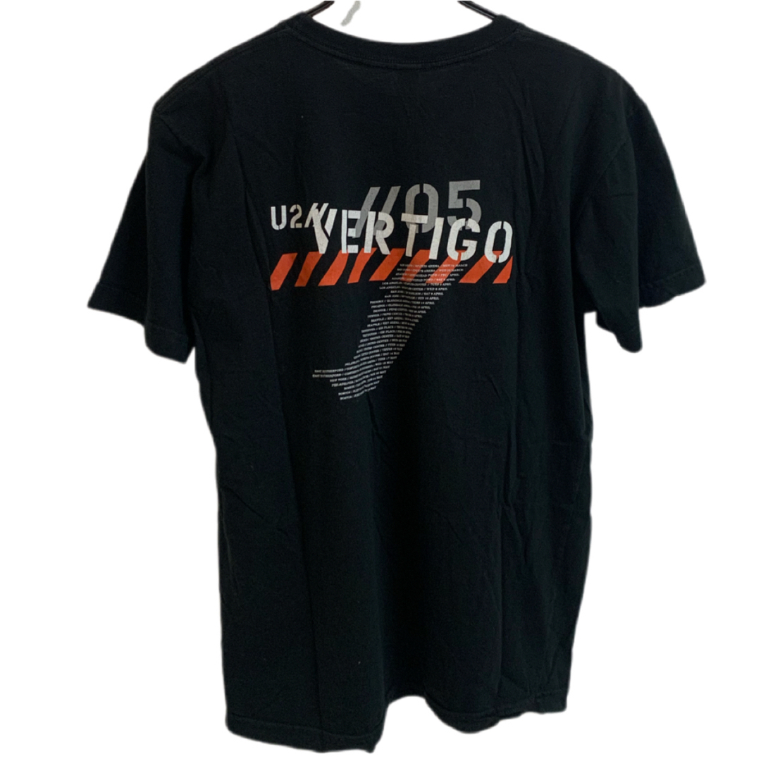 U2 ユーツー 2005s USA製 VARTIGO ツアーTシャツ BLACK