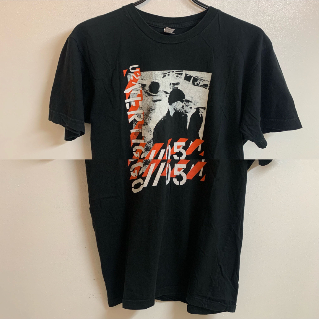 U2 ユーツー 2005s USA製 VARTIGO ツアーTシャツ BLACK