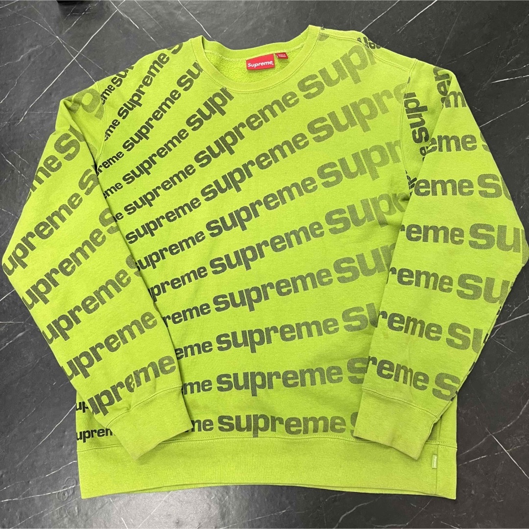 キムタク着用 SUPREME シュプリーム スウェット トレーナー さんタク