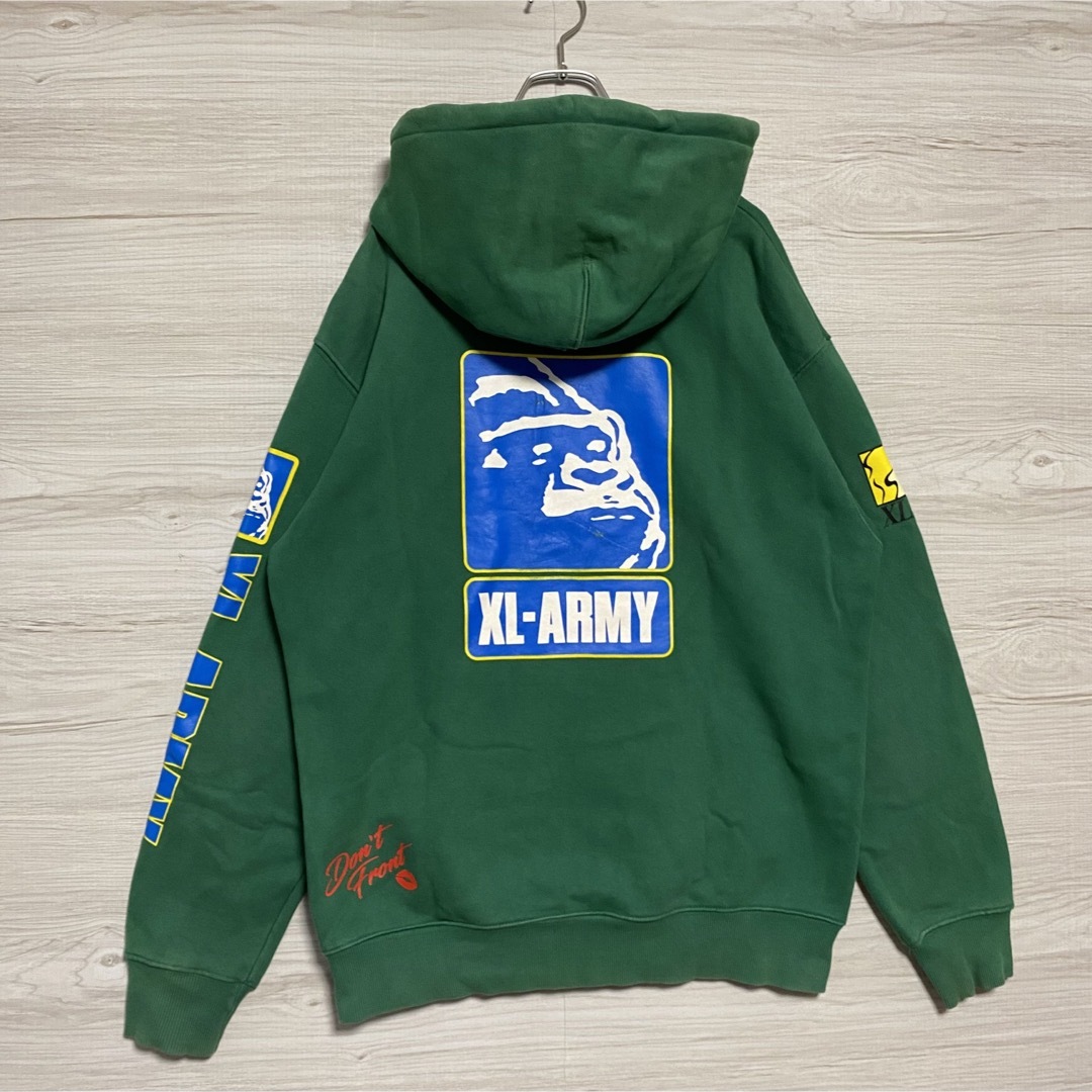XLARGE - 【人気デザイン】X-LARGE XL-ARMY HOODED SWEATの通販 by