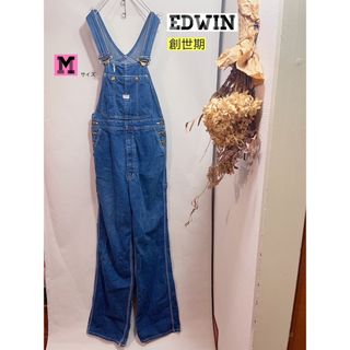 エドウィン(EDWIN)の【希少♡】EDWIN オーバーオール　ペインターパンツ　創成期　　オリジナル(サロペット/オーバーオール)