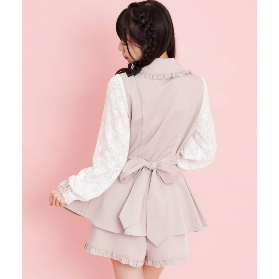 Secret Honey - Secret honey シーハニ レースラッフルセットアップ
