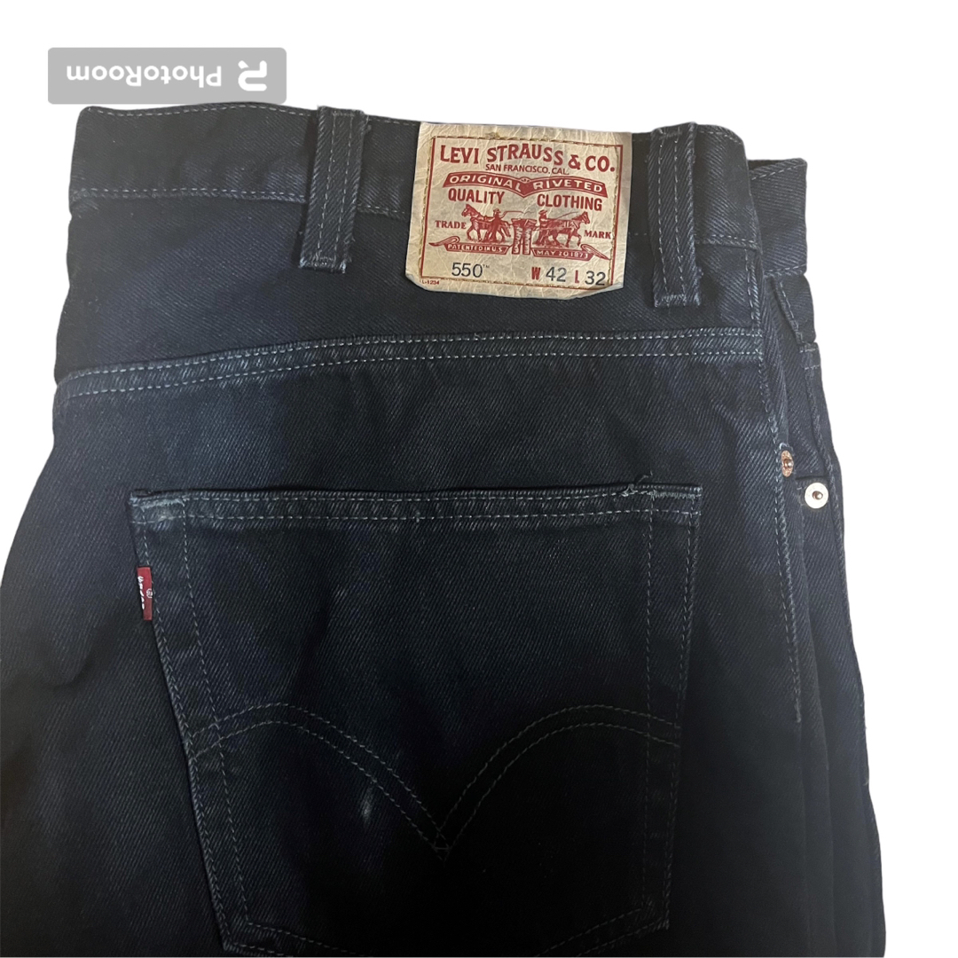 93年製 W27 levi's 501 先染め ブラック アメリカ製 USA製