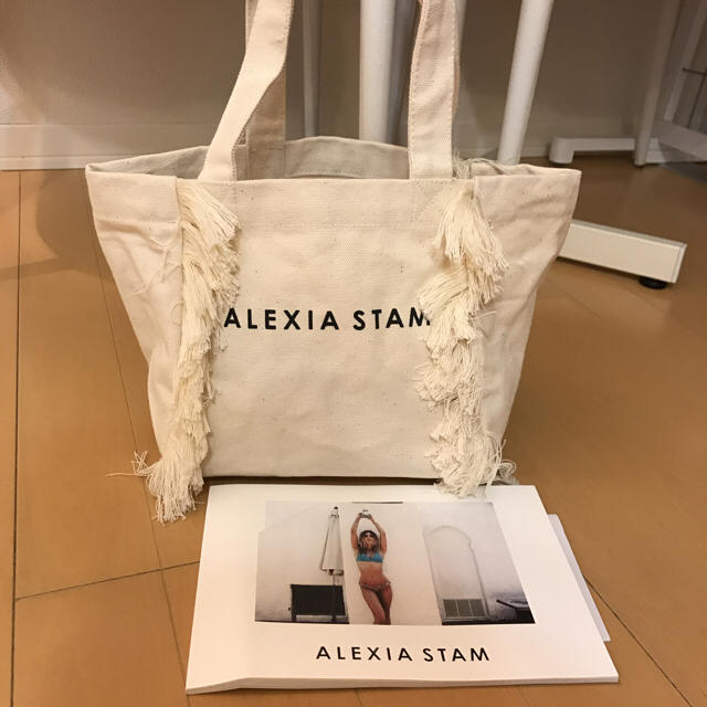 ALEXIA STAM - ALEXIASTAMフリンジトートバックの通販 by cuto shop