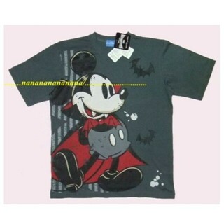 ディズニー(Disney)の新品【ハロウィンTDLミッキーＴシャツ】M⭐ドラキュラDisneyヴァンパイア(Tシャツ/カットソー(半袖/袖なし))