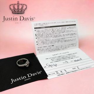 ジャスティンデイビス(Justin Davis)のジャスティンデイビス ジュエリー SRJ062 指輪 リング ダイヤモンド 5号(イヤリング)