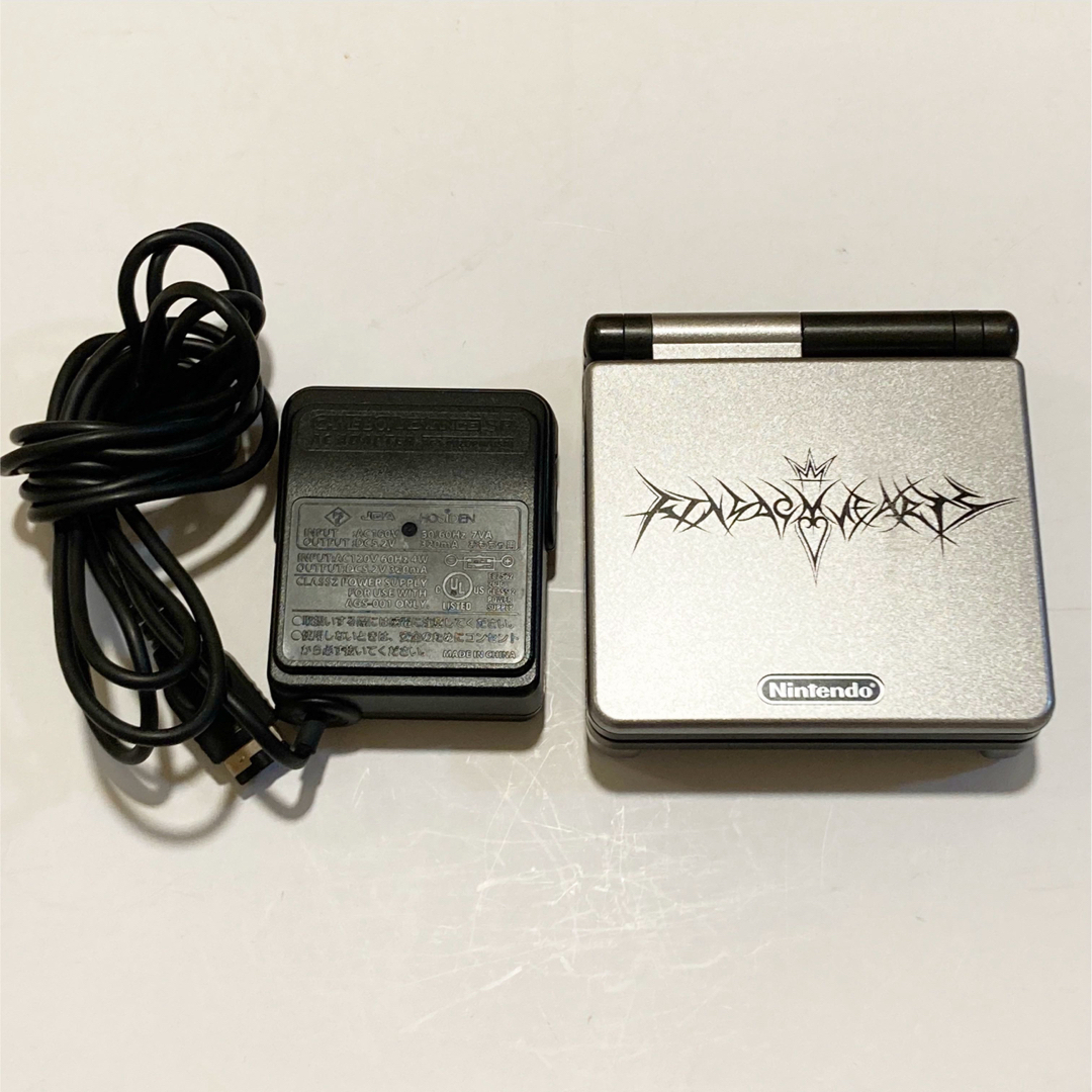 ゲームボーイアドバンスSP 本体 充電器付き キングダムハーツモデル GBAエンタメ/ホビー