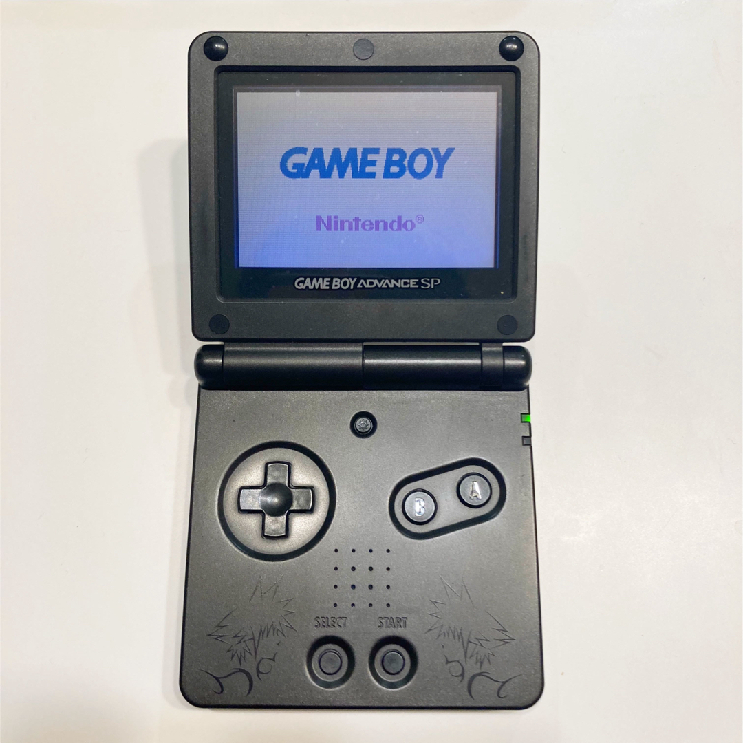 ゲームボーイアドバンスSP 本体 充電器付き キングダムハーツモデル GBA