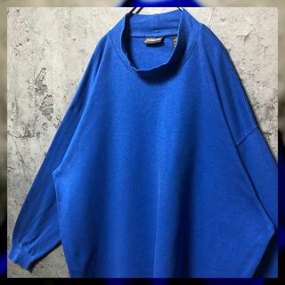 【ST.JHONS BAY】2XL ハイネックTEE ロングスリーブ US古着(スウェット)