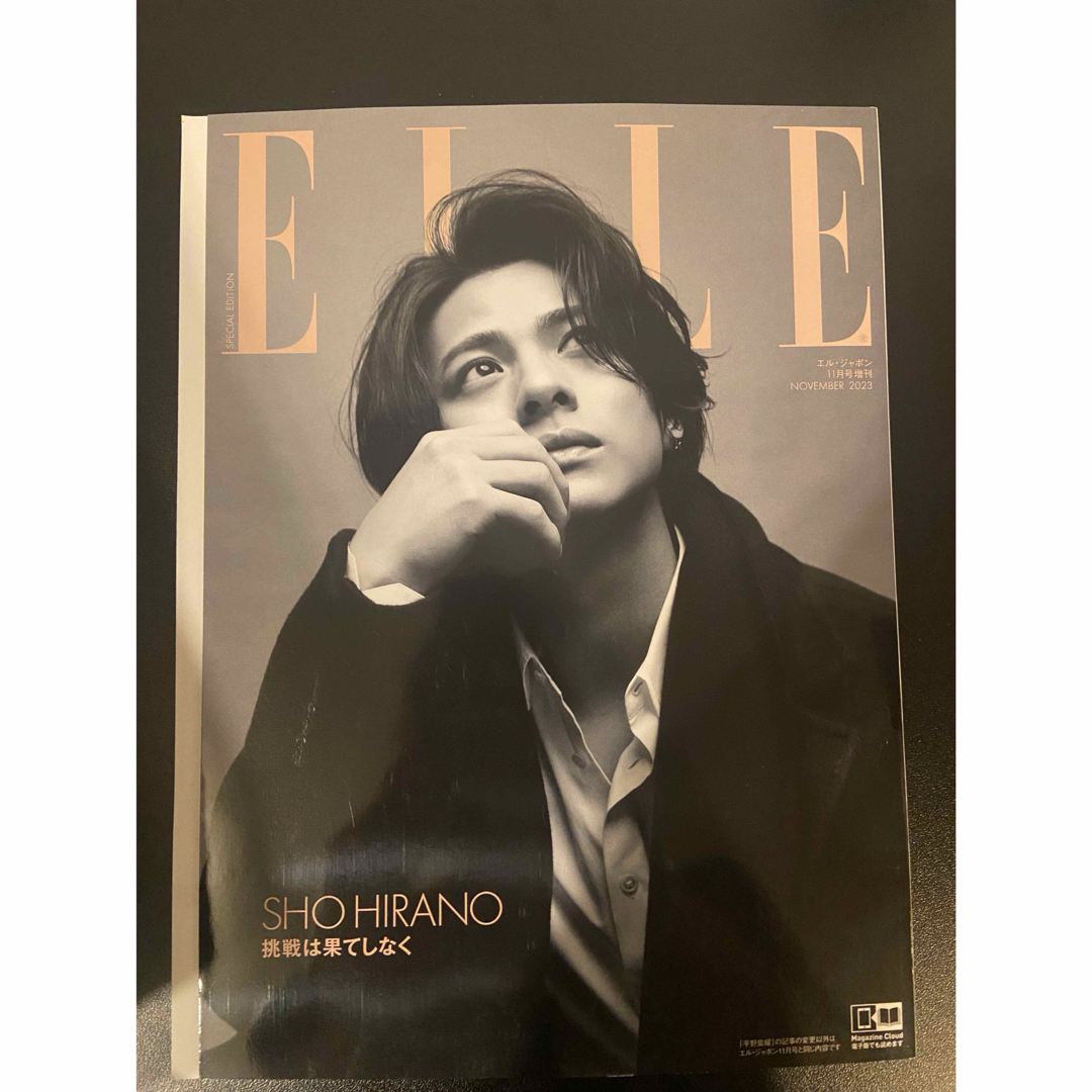 ELLE(エル)のＥＬＬＥ　ＪＡＰＯＮ増　平野紫耀特別版 エンタメ/ホビーの雑誌(ファッション)の商品写真