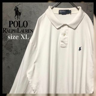 ポロラルフローレン(POLO RALPH LAUREN)の【Ralph Lauren】XLsize ポロシャツ 長袖 US古着(ポロシャツ)