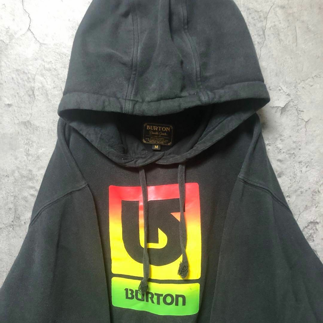 BURTON(バートン)の【BURTON】Msize プルオーバー フーディ US古着 ビッグロゴ メンズのトップス(パーカー)の商品写真