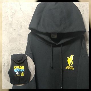 ジャージーズ(JERZEES)の【JERZEES】Msize プルオーバー フーディ バックプリント US古着(パーカー)