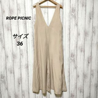 ロペピクニック(Rope' Picnic)のROPE PICNIC　ロペピクニック　サイズ36　オールインワン　セルロース(オールインワン)