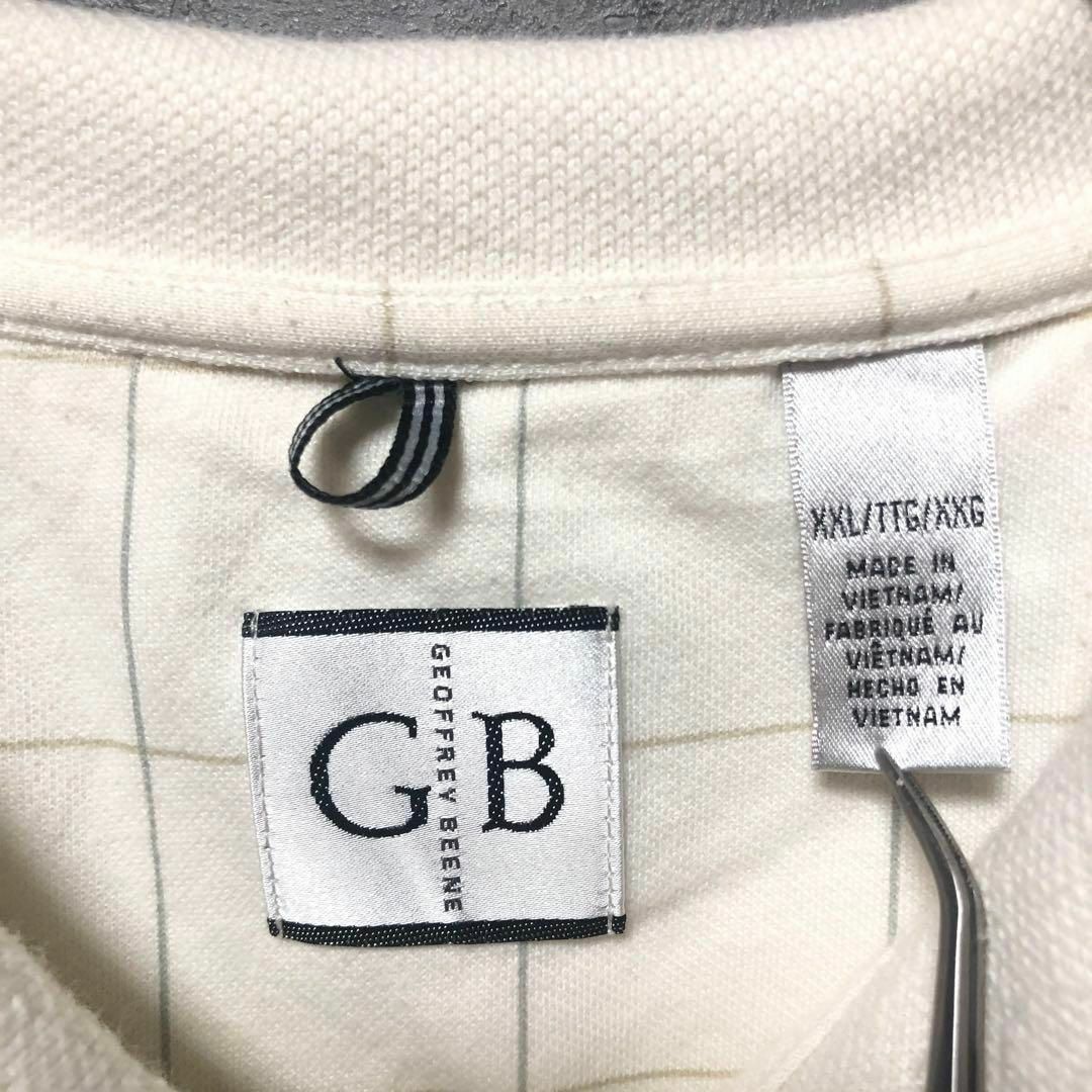 GB(ジービー)の【Geoffrey Beene】2XLsize ポロシャツ ゆるだぼ US古着 メンズのトップス(ポロシャツ)の商品写真