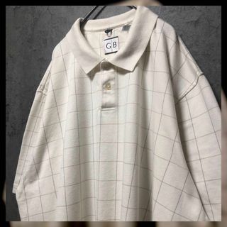 【Geoffrey Beene】2XLsize ポロシャツ ゆるだぼ US古着