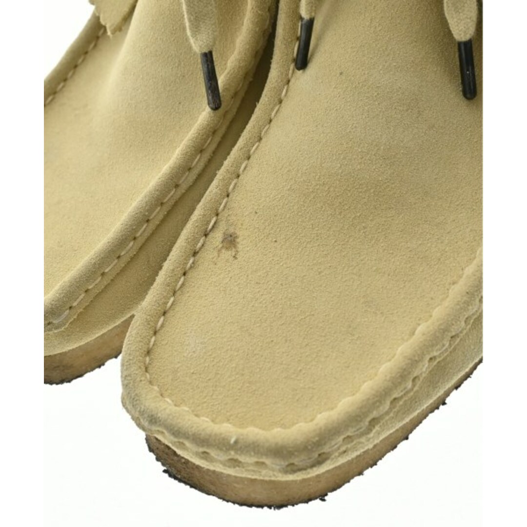 clarks クラークス ブーツ 8(26.5cm位) ベージュ系