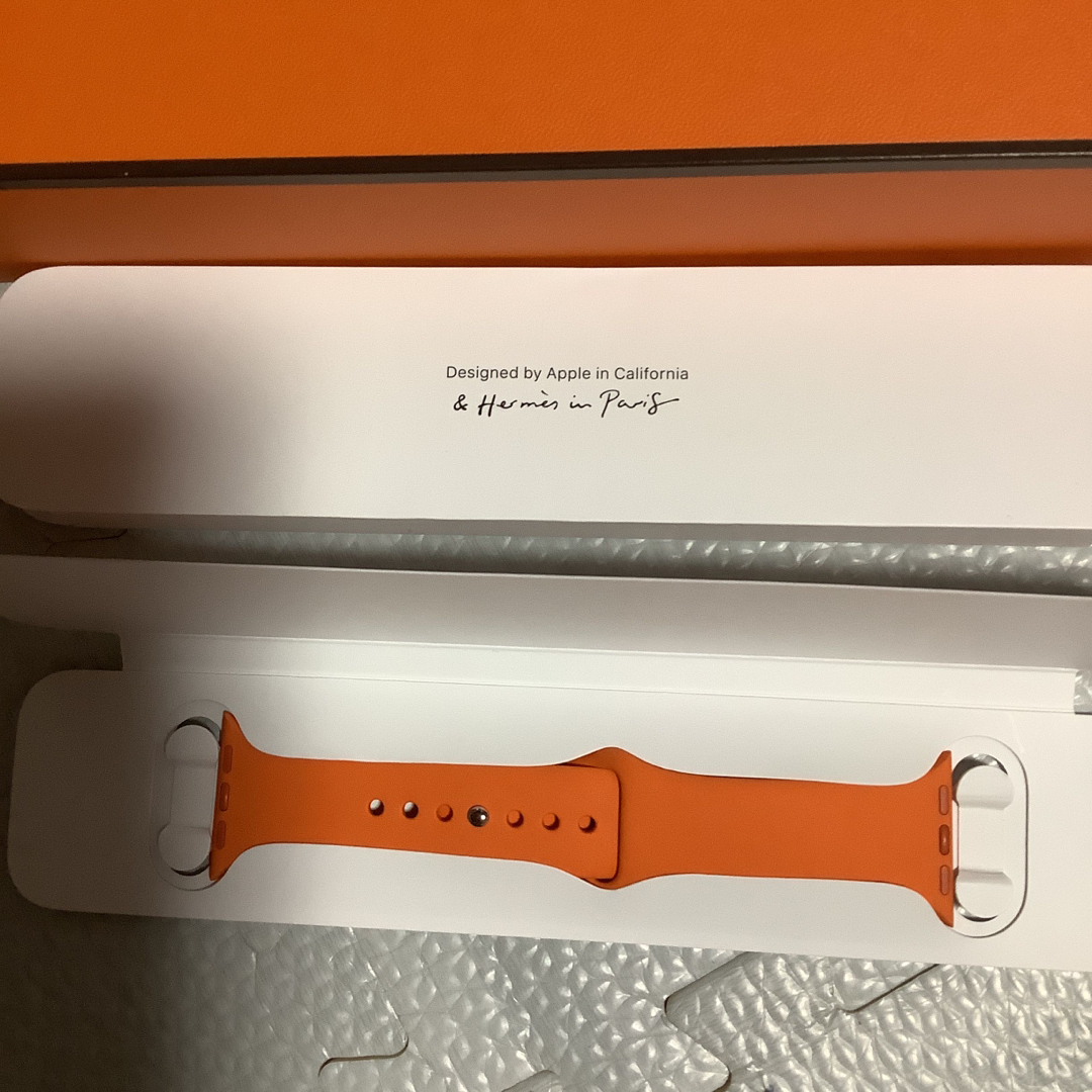 Hermes(エルメス)のエルメス★Apple Watch★スポーツバンド/ラバーバンド★新品★激安送料込 メンズの時計(ラバーベルト)の商品写真