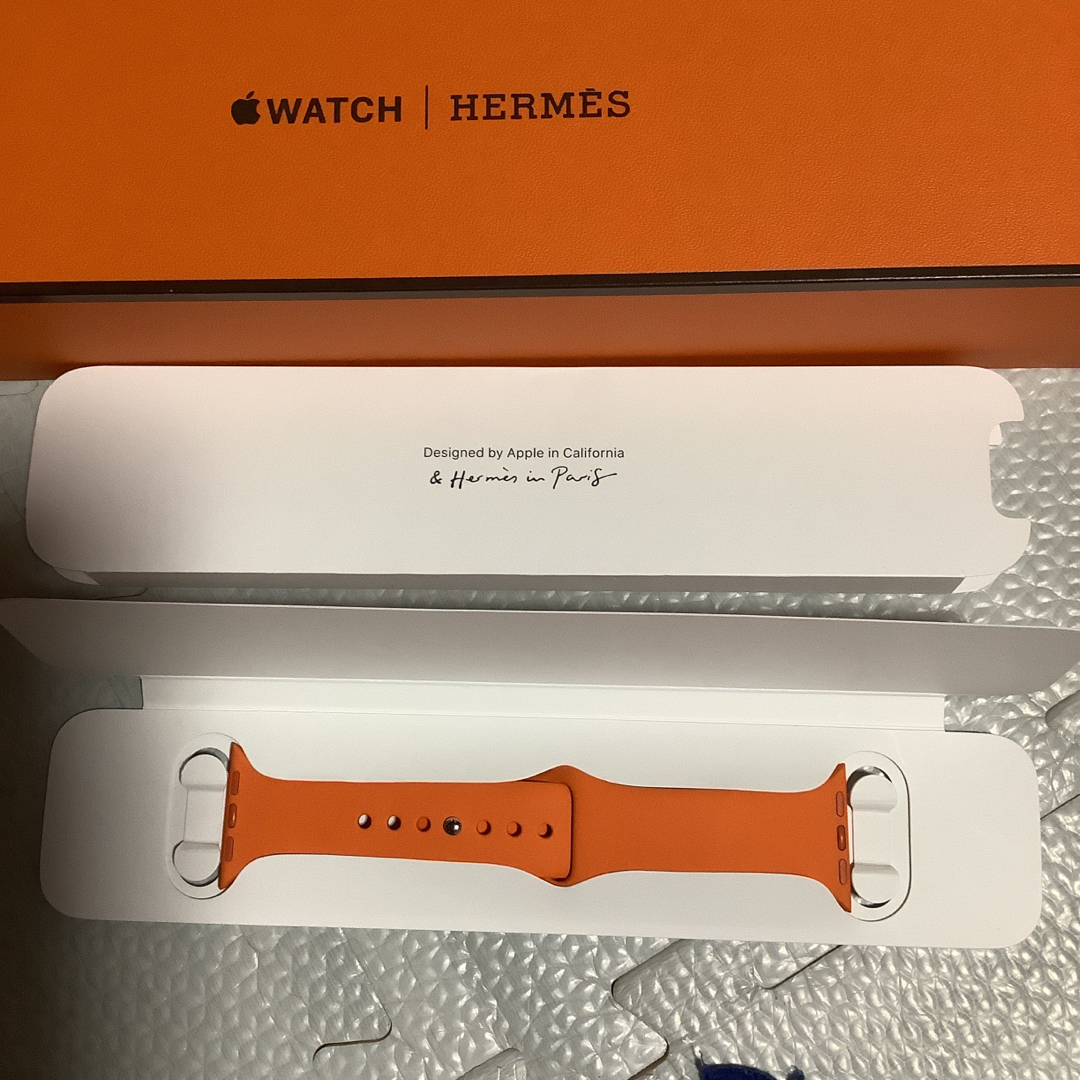 エルメス★Apple Watch★スポーツバンド/ラバーバンド★新品★激安送料込時計