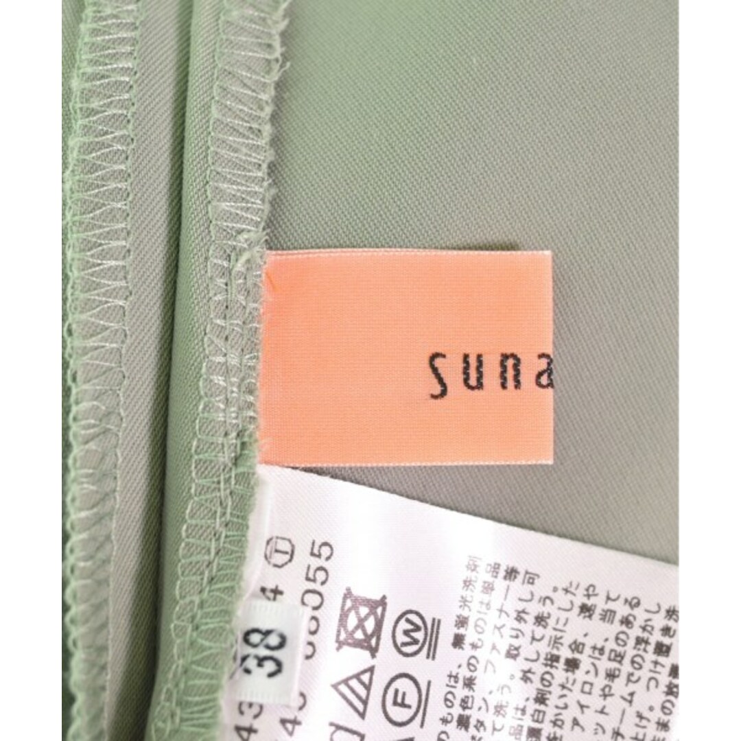 SunaUna(スーナウーナ)のSunaUna スーナウーナ スラックス 38(M位) 緑 【古着】【中古】 レディースのパンツ(その他)の商品写真