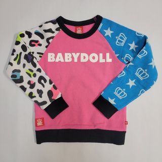 ベビードール(BABYDOLL)のベビードール　120　裏起毛　トレーナー(Tシャツ/カットソー)