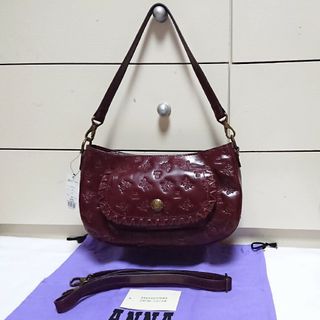 ANNA SUI アナスイ アンジェリーナ レザー2wayショルダーバッグ 新品