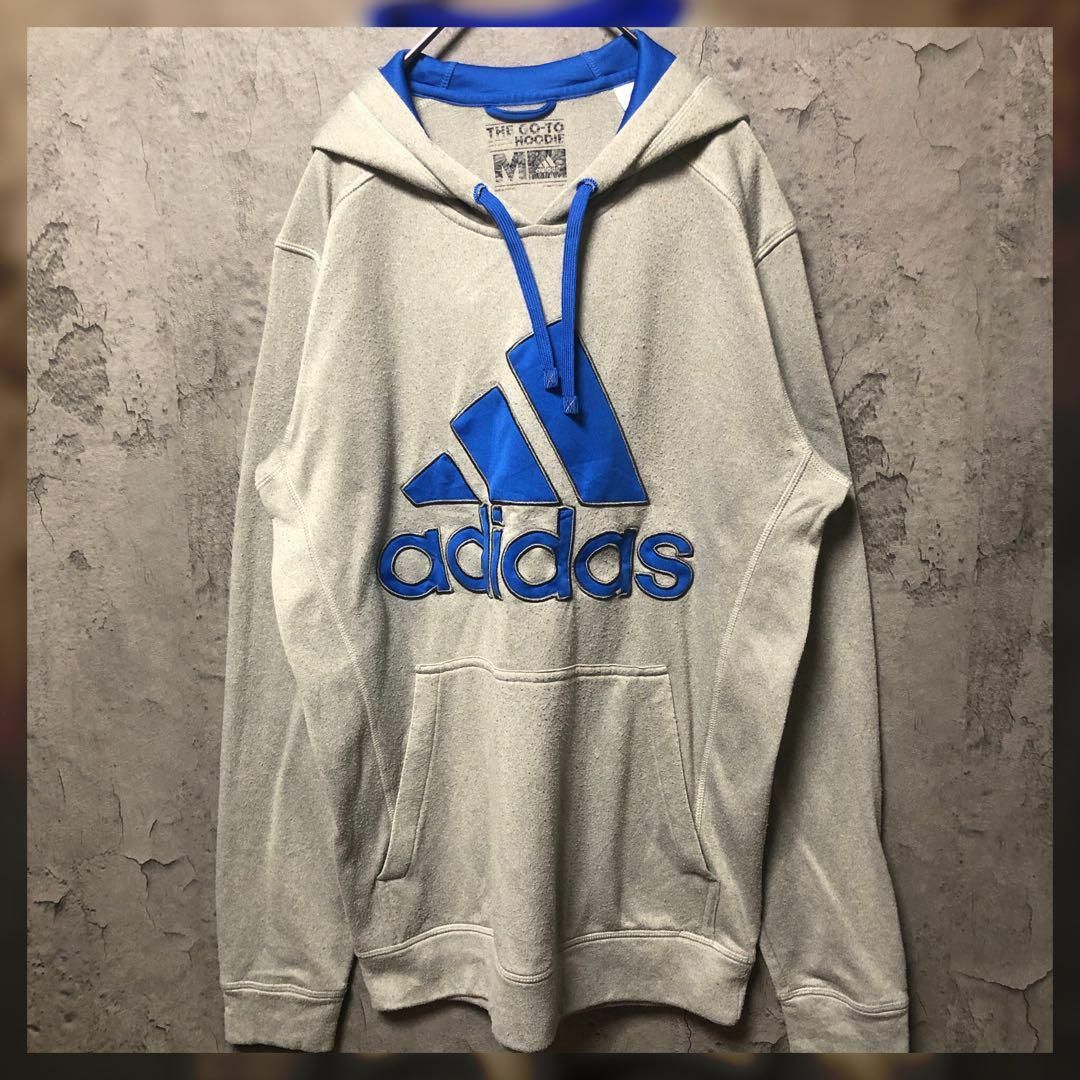 【adidas】アディダス スタッズ ロゴ パーカー Msize