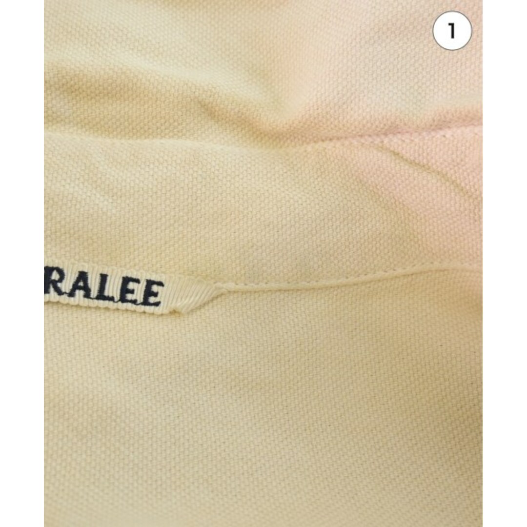 AURALEE(オーラリー)のAURALEE オーラリー カジュアルシャツ 4(M位) クリーム 【古着】【中古】 メンズのトップス(シャツ)の商品写真