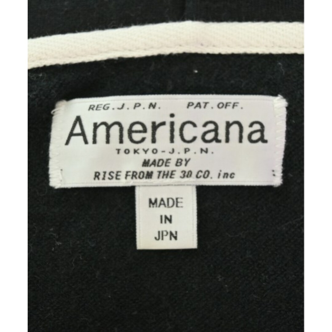 AMERICANA(アメリカーナ)のAmericana アメリカーナ ワンピース F 黒 【古着】【中古】 レディースのワンピース(ひざ丈ワンピース)の商品写真