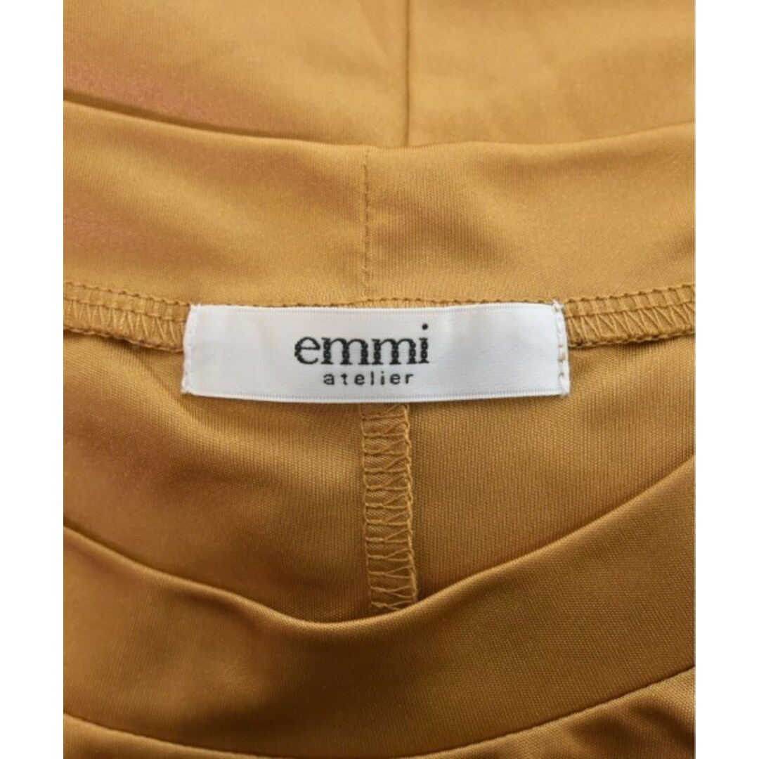 emmi atelier(エミアトリエ)のemmi atelier エミアトリエ ブラウス F オレンジ 【古着】【中古】 レディースのトップス(シャツ/ブラウス(長袖/七分))の商品写真