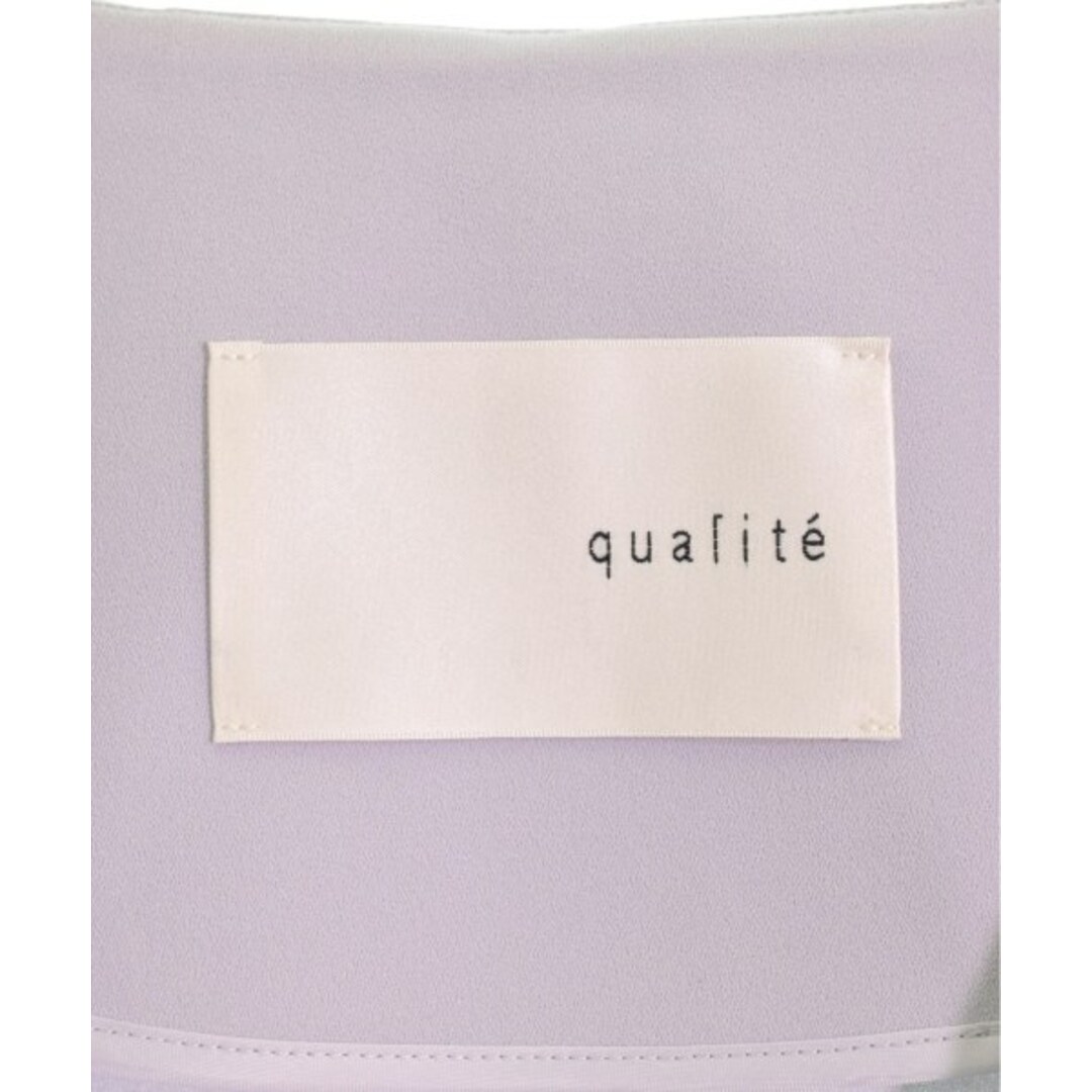 qualite カリテ ノーカラージャケット 38(M位) グレー 2