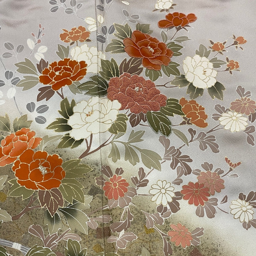 訪問着 秀品 身丈153.5cm 裄丈63.5cm 正絹