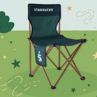 スターバックスコーヒー(Starbucks Coffee)の非売品　海外限定　リワード　キャンピングチェア　スターバックス　(テーブル/チェア)