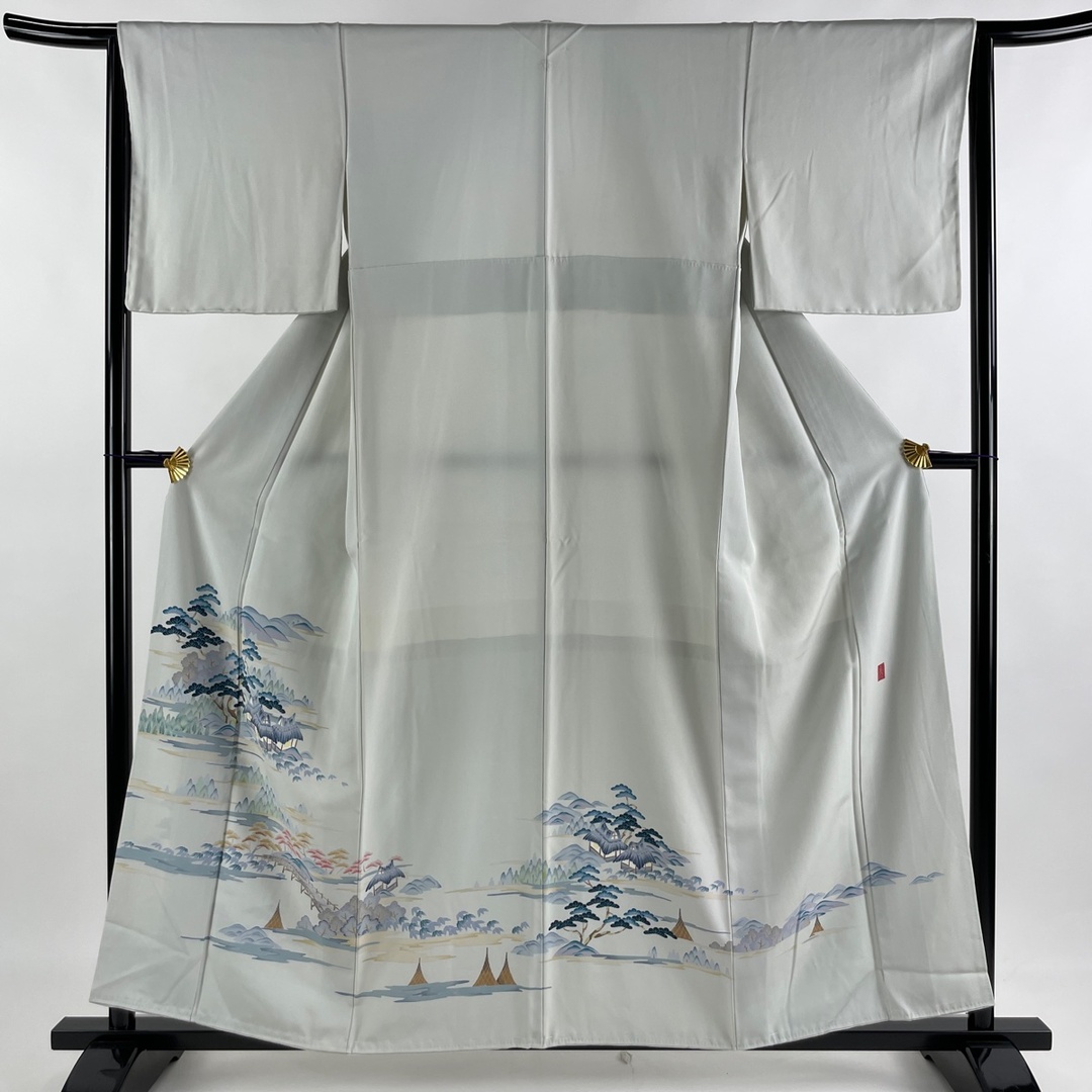 色留袖 身丈158cm 裄丈64cm 正絹 秀品 【中古】 | フリマアプリ ラクマ
