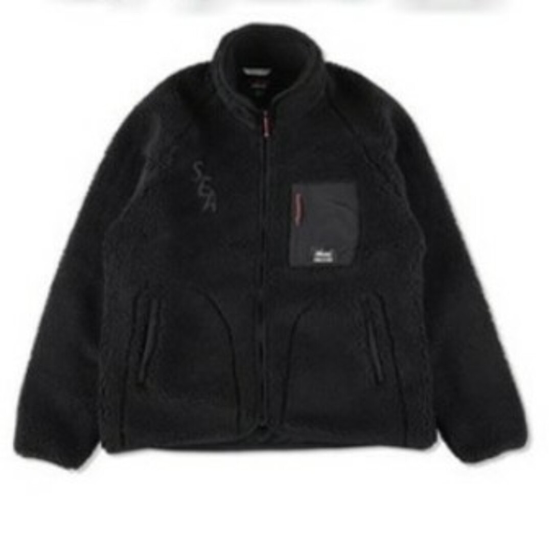 NANGA(ナンガ)のNANGA×WDS BOA FLEECE JACKETBLACKWIND メンズのジャケット/アウター(ブルゾン)の商品写真