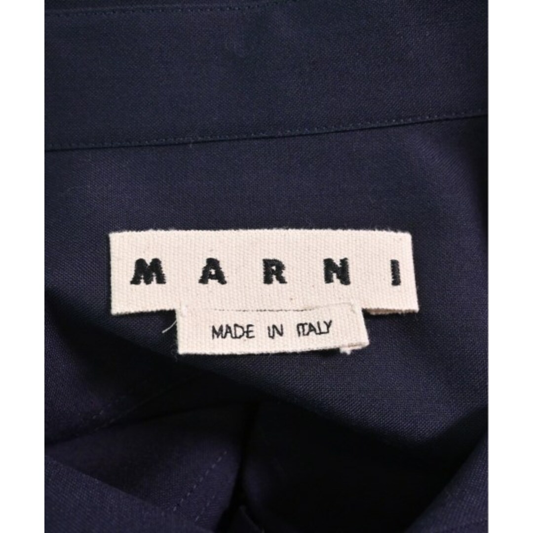 MARNI マルニ カジュアルシャツ 50(XL位) 紺
