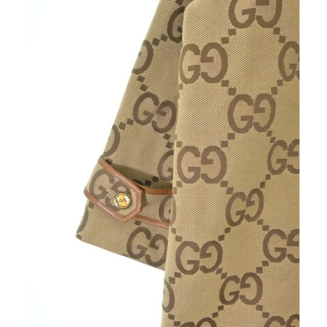 Gucci - GUCCI グッチ ステンカラーコート 40(M位) ベージュ系(総柄 Gucci - GUCCI グッチ ステンカラーコート 40(M位) ベージュ系(総柄