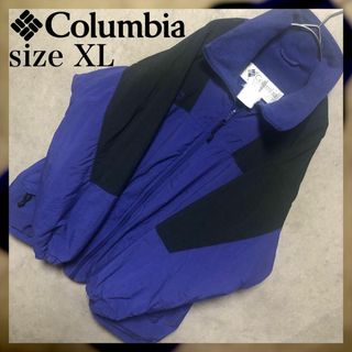 コロンビア(Columbia)の【コロンビア/Colombia】XL ネイビージャケット ゆるだぼ US古着(ナイロンジャケット)