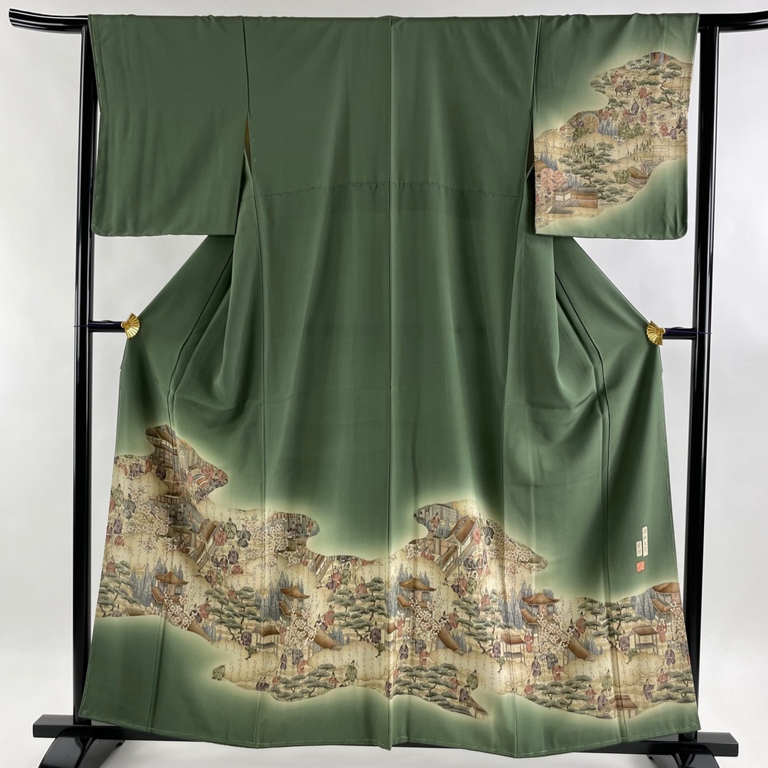 訪問着 身丈158.5cm 裄丈64cm 正絹 美品 優品