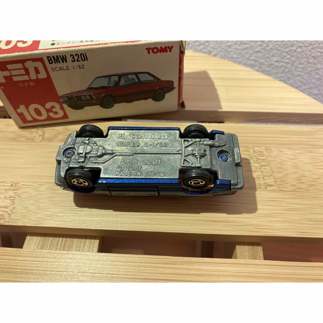 宅配便配送 BMW 103 トミー トミカ トミカ TOMY 320i ブルー 日本製