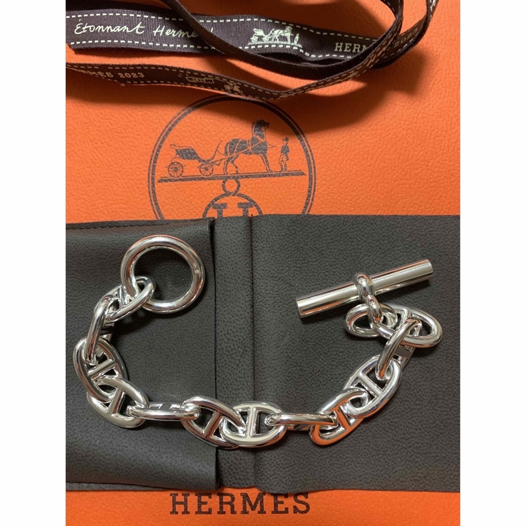 エルメス　HERMES シェーヌダンクルTGM12コマ 3