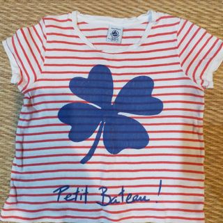 プチバトー(PETIT BATEAU)のプチバトー　キッズノースリーブTシャツ4ans102cm(Tシャツ/カットソー)