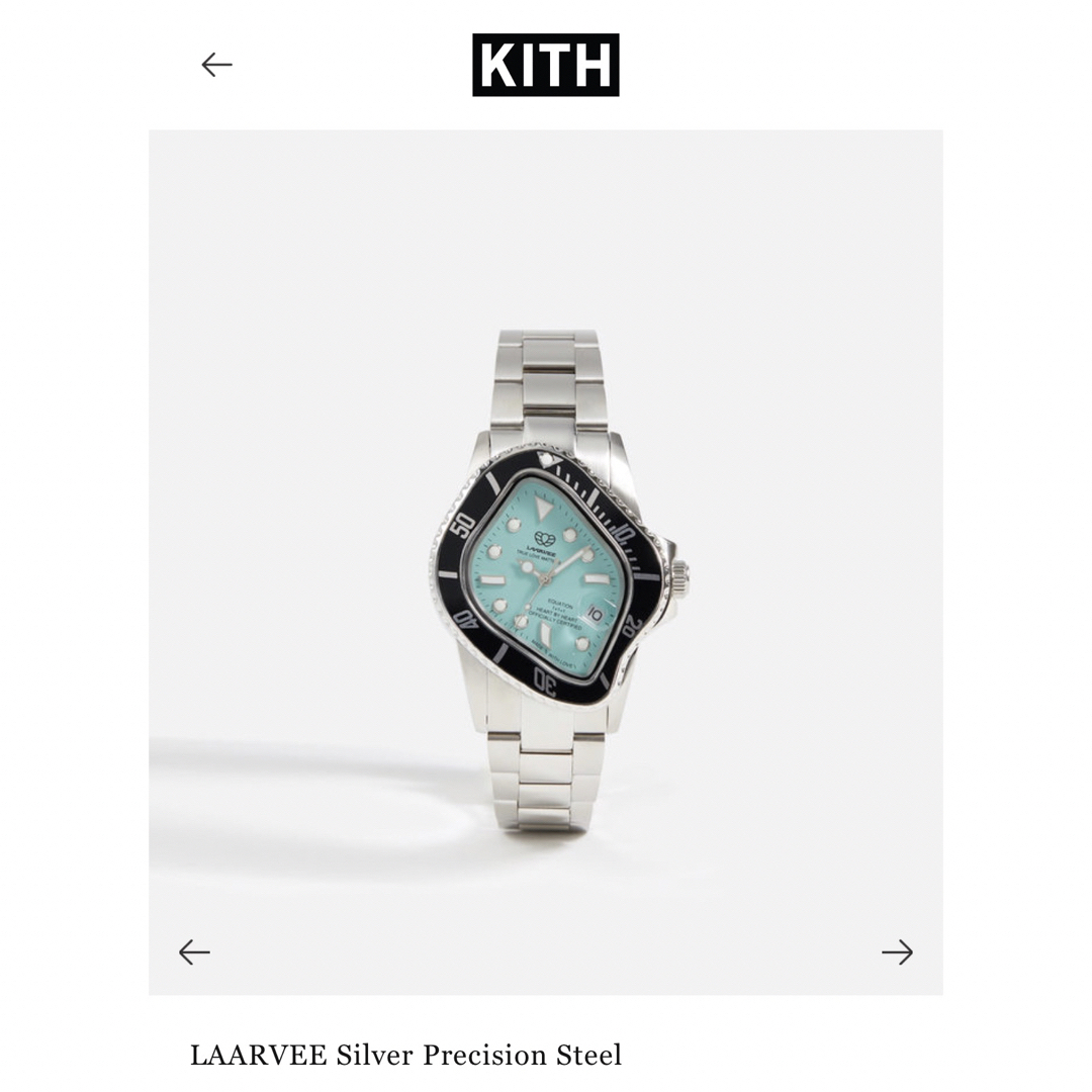 LAARVEE kith 時計 自動巻き 最安値-