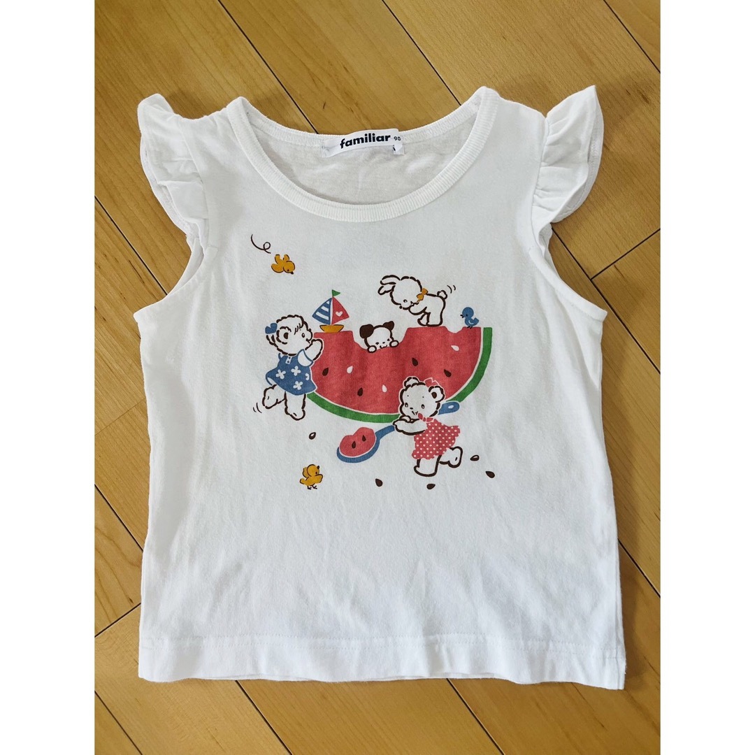 familiar(ファミリア)のファミリア 半袖Tシャツ　90cm キッズ/ベビー/マタニティのキッズ服男の子用(90cm~)(Tシャツ/カットソー)の商品写真