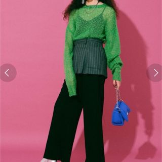 maison special / ラップレイヤードスウェットパンツ-