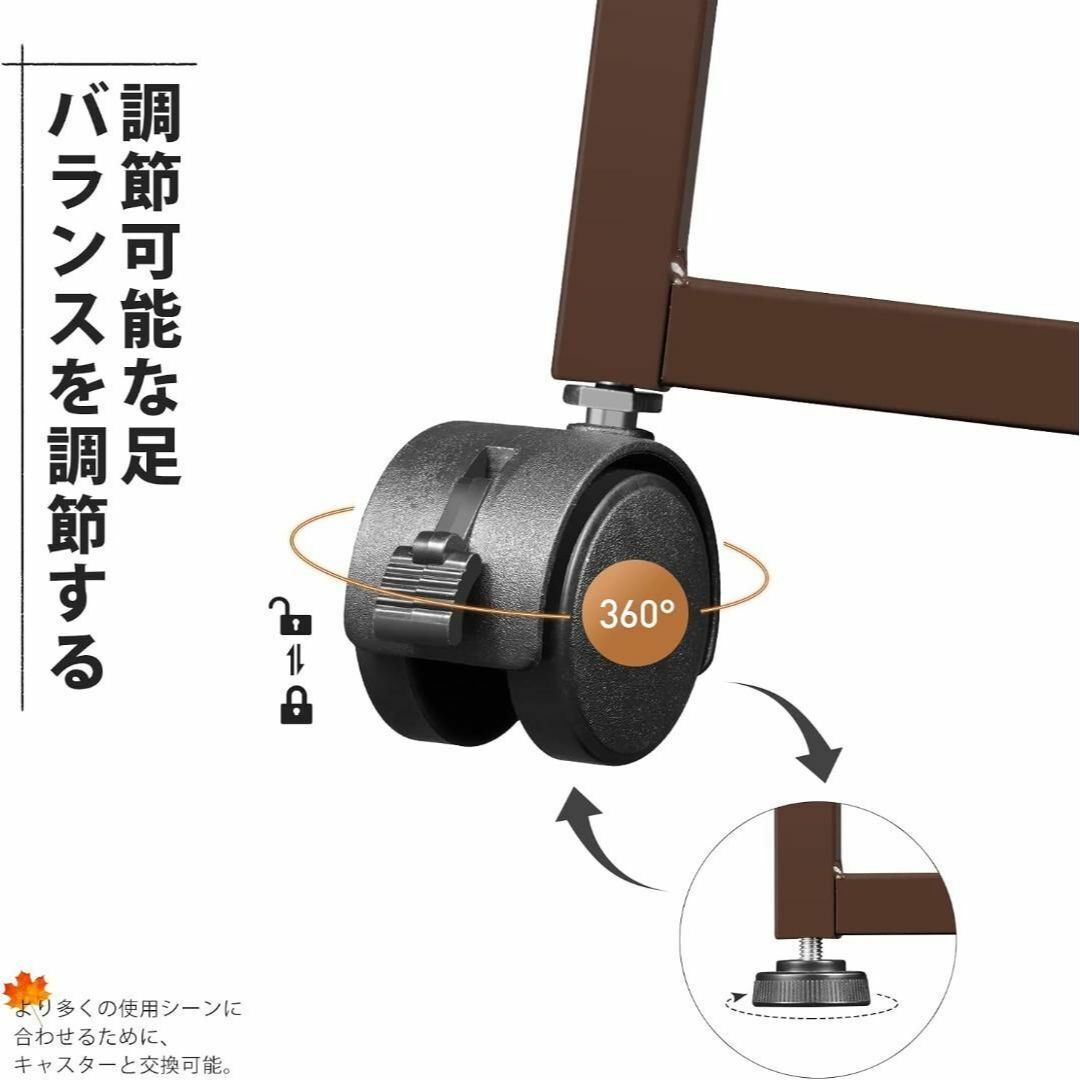 タンス 大容量 キャスター付き L83.0×W29.0×H97.7cm