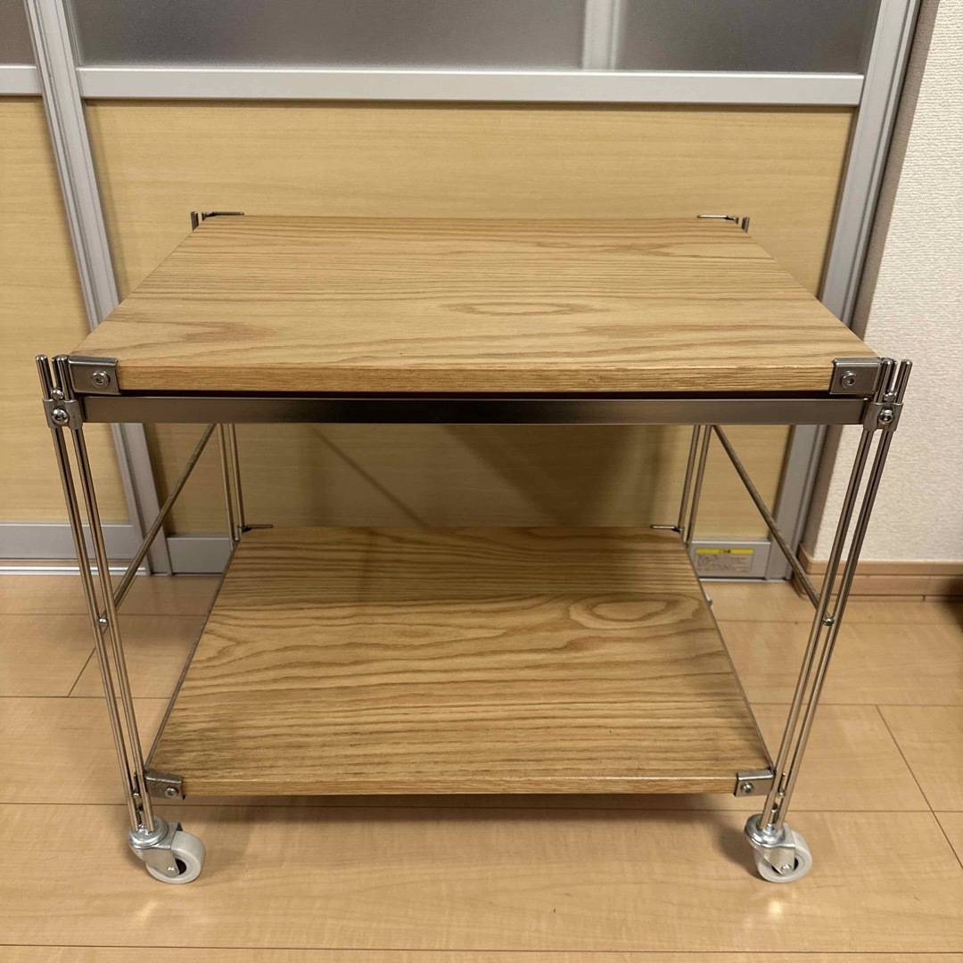 【ワンオーナー美品】無印良品 ユニットシェルフ 収納ラック オーク材 | フリマアプリ ラクマ
