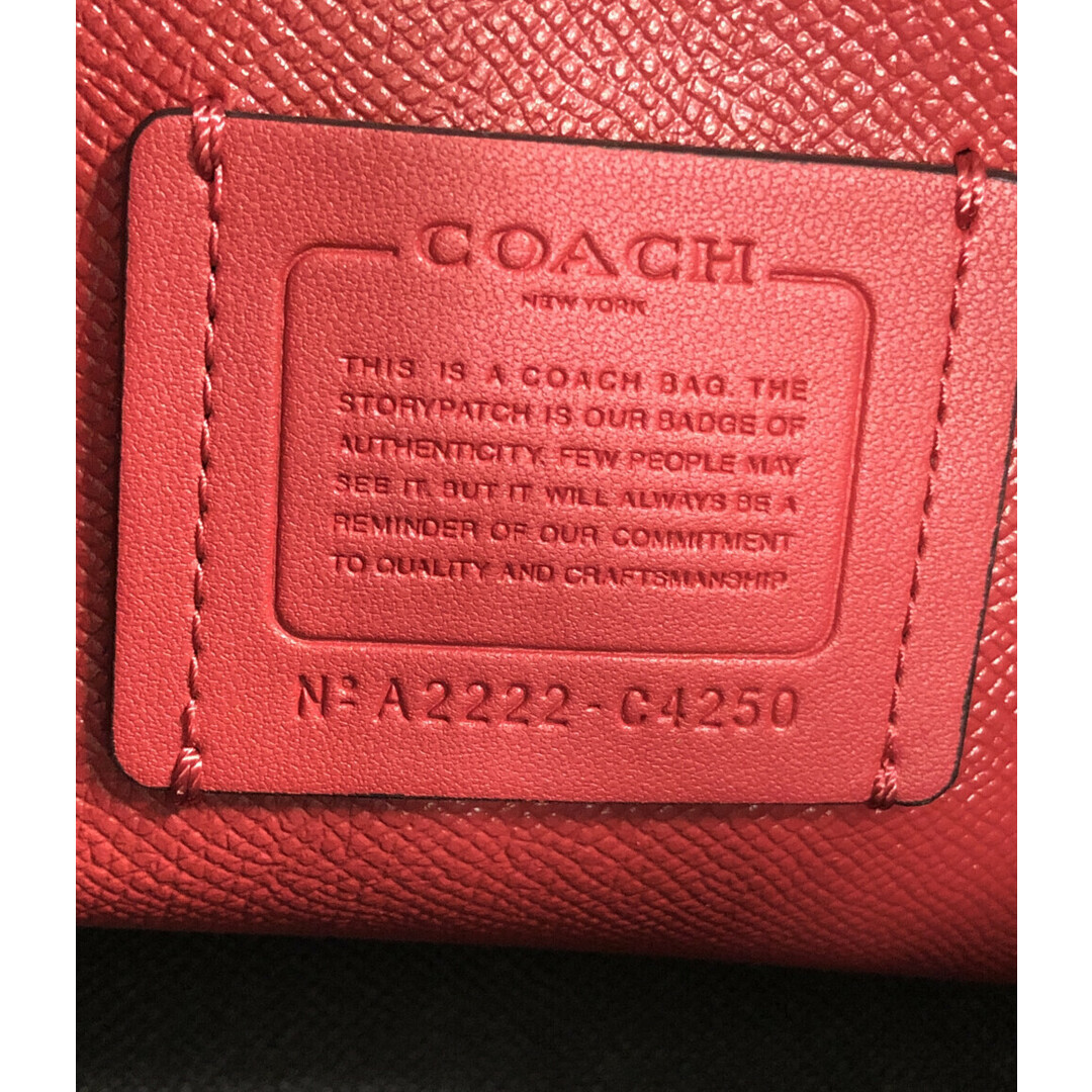 COACH - 美品 コーチ 2way ハンドバッグ ショルダーバッグ 斜め掛け
