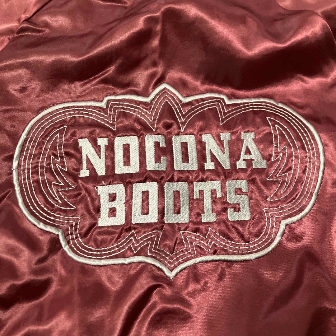 レア珍品　USA製　スタジャン　刺繍　ノコナブーツ　NOCONA BOOTS